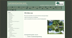 Desktop Screenshot of gartengestaltung-bock.de