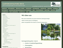 Tablet Screenshot of gartengestaltung-bock.de
